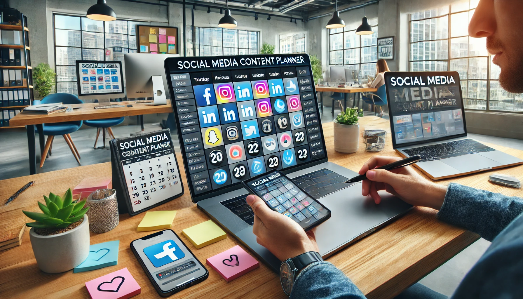 social media content planner