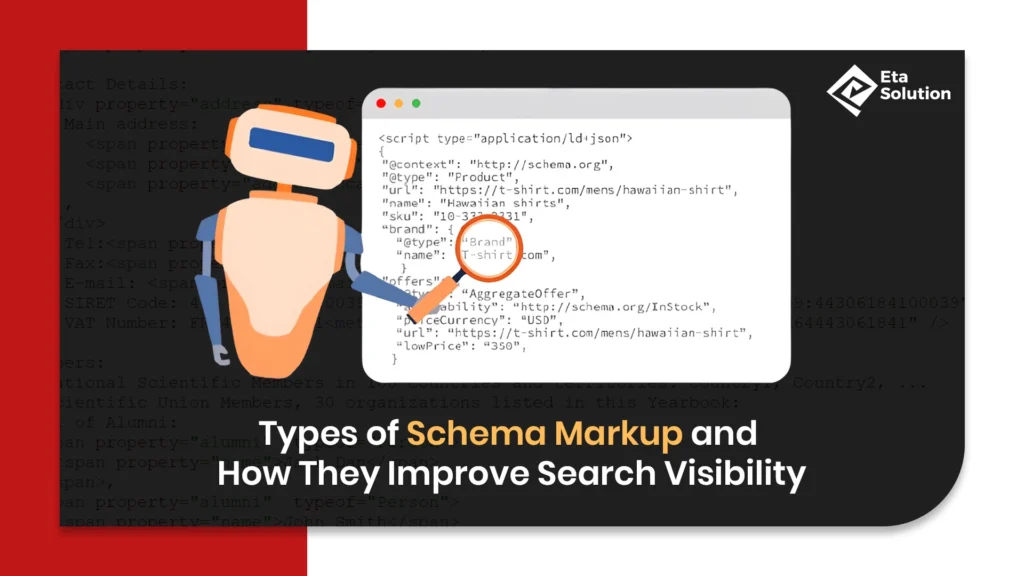 Types of Schema Markup and How They Improve Search Visibility