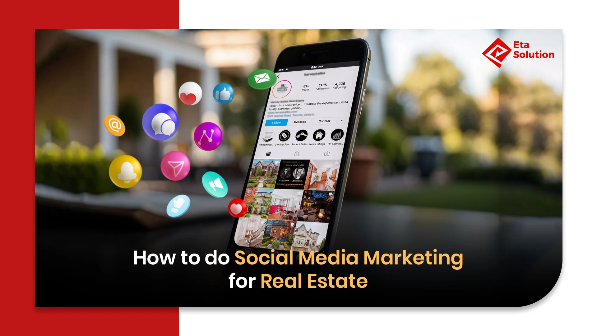 how to do social media marketing for real estate